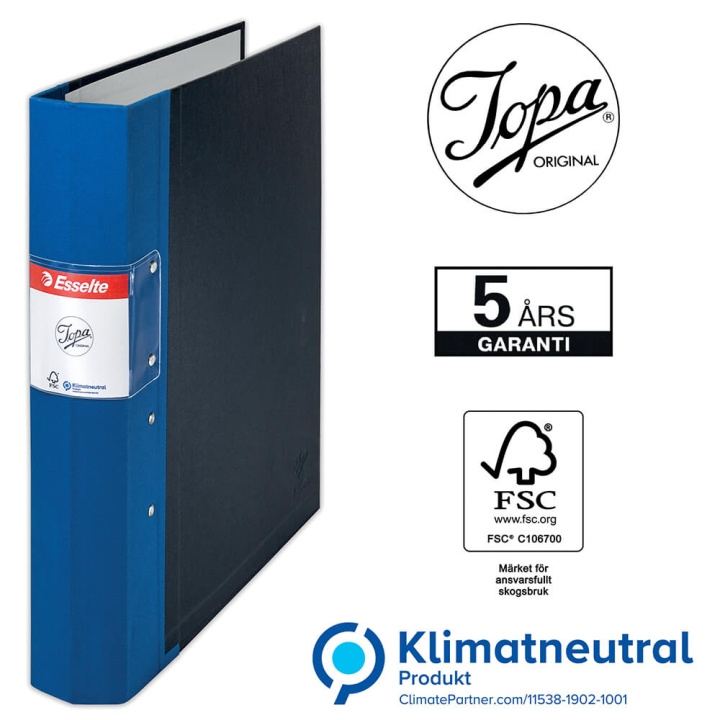 ESSELTE ESSELTE Pärm Jopa A4/60 Blå i gruppen HEM, HUSHÅLL & TRÄDGÅRD / Kontorsmaterial / Övriga kontorsmaterial hos TP E-commerce Nordic AB (C11760)