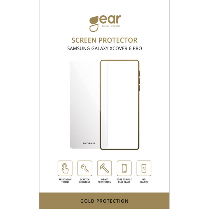 Gear Skärmskydd 2.5D Samsung Galaxy Xcover 6 Pro/7/7 Pro i gruppen SMARTPHONE & SURFPLATTOR / Mobilskydd / Samsung hos TP E-commerce Nordic AB (C11828)