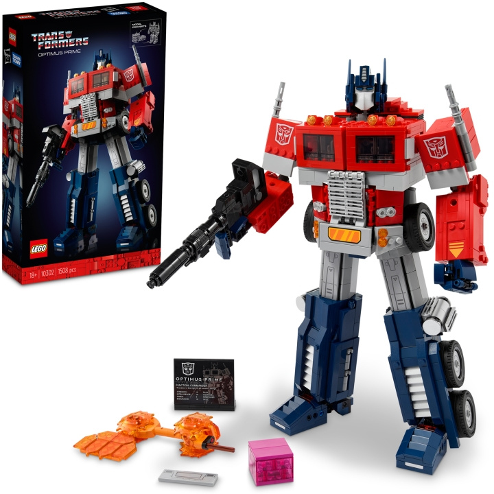 LEGO Icons - Optimus Prime 10302 i gruppen LEKSAKER, BARN- & BABYPRODUKTER / Leksaker / Byggleksaker / Lego hos TP E-commerce Nordic AB (C11884)