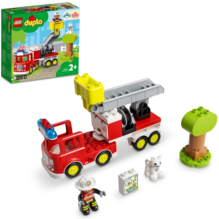 LEGO DUPLO Brandbil 10969 i gruppen LEKSAKER, BARN- & BABYPRODUKTER / Leksaker / Byggleksaker / Lego hos TP E-commerce Nordic AB (C11885)