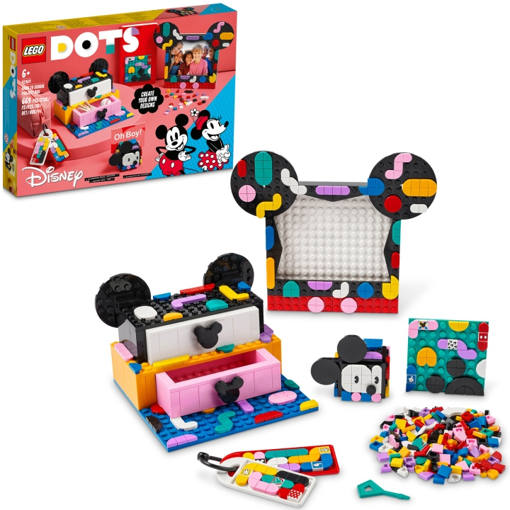 LEGO DOTS Musse och Mimmi Pigg Skolpyssellåda i gruppen LEKSAKER, BARN- & BABYPRODUKTER / Leksaker / Byggleksaker / Lego hos TP E-commerce Nordic AB (C11894)