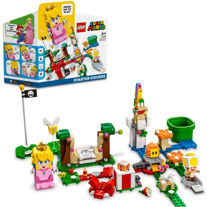 LEGO Super Mario - Äventyr med Peach - Startbana i gruppen LEKSAKER, BARN- & BABYPRODUKTER / Leksaker / Byggleksaker / Lego hos TP E-commerce Nordic AB (C11901)
