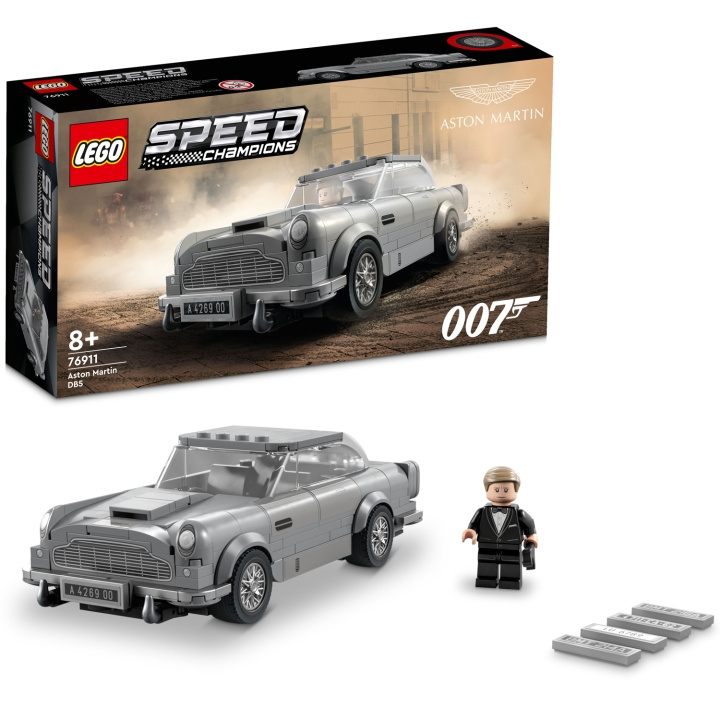 LEGO Speed Champions - 007 Aston Martin DB5 76911 i gruppen LEKSAKER, BARN- & BABYPRODUKTER / Leksaker / Byggleksaker / Lego hos TP E-commerce Nordic AB (C11922)
