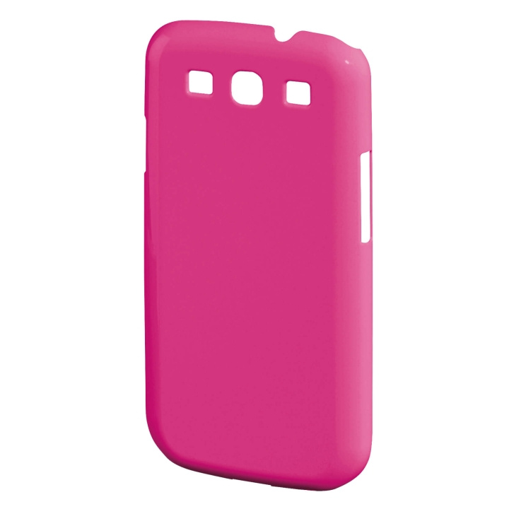 Hama Mobilskal Samsung S4 rosa silikon i gruppen SMARTPHONE & SURFPLATTOR / Mobilskydd / Samsung hos TP E-commerce Nordic AB (C11927)