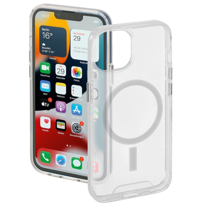 Hama MagLine Skal för Apple iPhone 13 Transparent i gruppen SMARTPHONE & SURFPLATTOR / Mobilskydd / Apple / iPhone 13 / Skal hos TP E-commerce Nordic AB (C11958)