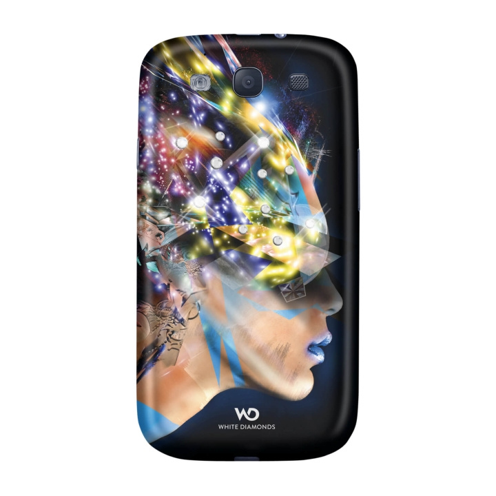 White Diamonds Nafrotiti Svart Samsung S3 Skal i gruppen SMARTPHONE & SURFPLATTOR / Mobilskydd / Samsung hos TP E-commerce Nordic AB (C12081)