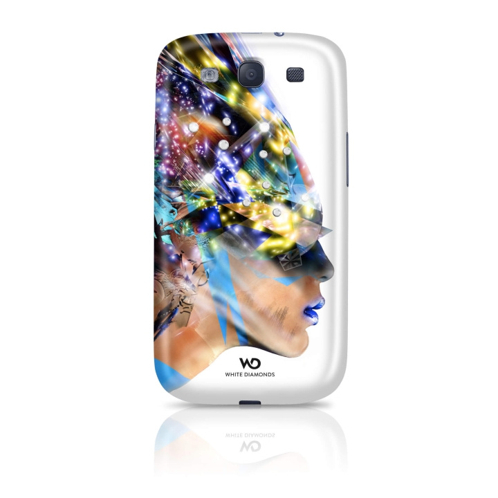 White Diamonds Nafrotiti Vit Samsung S3 Skal i gruppen SMARTPHONE & SURFPLATTOR / Mobilskydd / Samsung hos TP E-commerce Nordic AB (C12082)