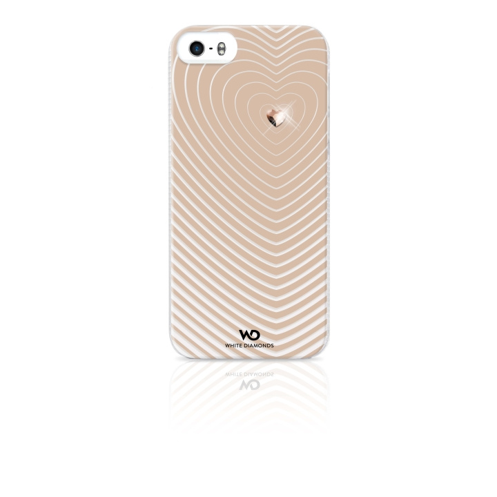 White Diamonds WHITE-DIAMONDS Skal iPhone 5/5s/SE Heartbeat Guld i gruppen SMARTPHONE & SURFPLATTOR / Mobilskydd / Apple / iPhone 5/5S/SE / Skal hos TP E-commerce Nordic AB (C12095)