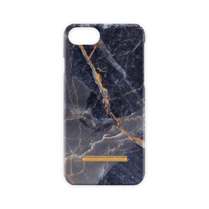 Onsala Mobilskal Shine Grey Marble - iPhone 6 / 7 / 8 / SE i gruppen SMARTPHONE & SURFPLATTOR / Mobilskydd / Apple / iPhone 8 / Skal hos TP E-commerce Nordic AB (C12104)