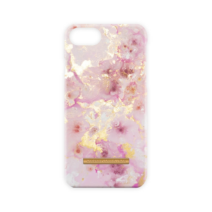 ONSALA Mobilskal iPhone 6 / 7 / 8 / SE Soft RoseGold Marble i gruppen SMARTPHONE & SURFPLATTOR / Mobilskydd / Apple / iPhone 8 / Skal hos TP E-commerce Nordic AB (C12105)