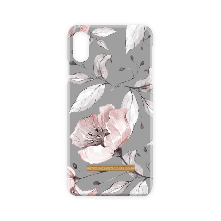 Onsala Mobilskal Soft Flowerleaves - iPhone XS Max i gruppen SMARTPHONE & SURFPLATTOR / Mobilskydd / Apple / iPhone XS Max / Skal hos TP E-commerce Nordic AB (C12120)