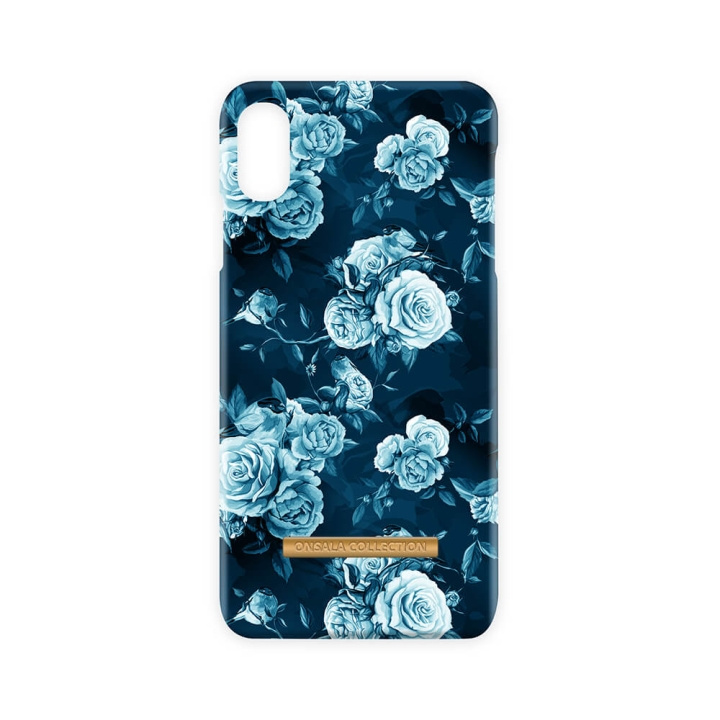 Onsala Mobilskal Shine Dark flower - iPhone XS Max i gruppen SMARTPHONE & SURFPLATTOR / Mobilskydd / Apple / iPhone XS Max / Skal hos TP E-commerce Nordic AB (C12128)