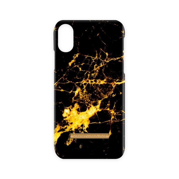 ONSALA Mobilskal iPhone XR Shine Goldmine Marble i gruppen SMARTPHONE & SURFPLATTOR / Mobilskydd / Apple / iPhone XR / Skal hos TP E-commerce Nordic AB (C12135)