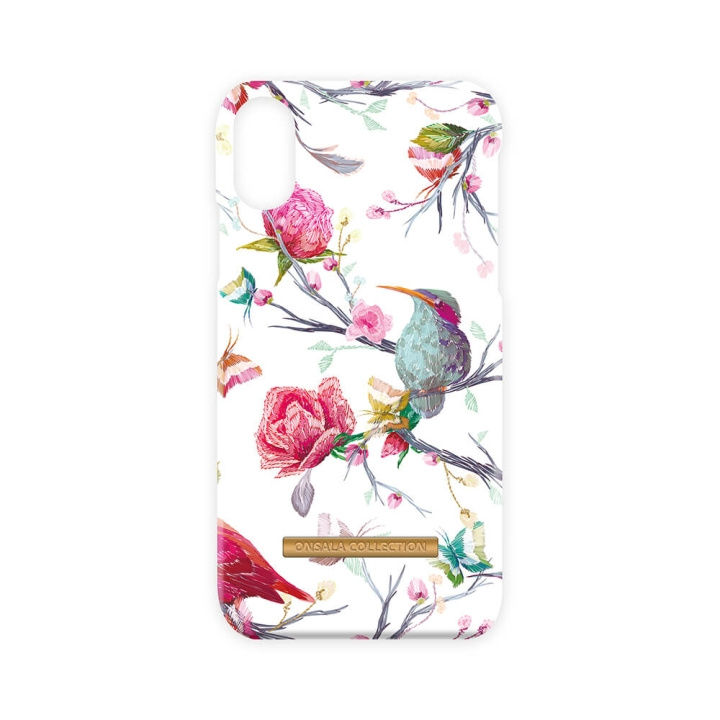 Onsala Mobilskal Shine Vintage Birds - iPhone XR i gruppen SMARTPHONE & SURFPLATTOR / Mobilskydd / Apple / iPhone XR / Skal hos TP E-commerce Nordic AB (C12138)