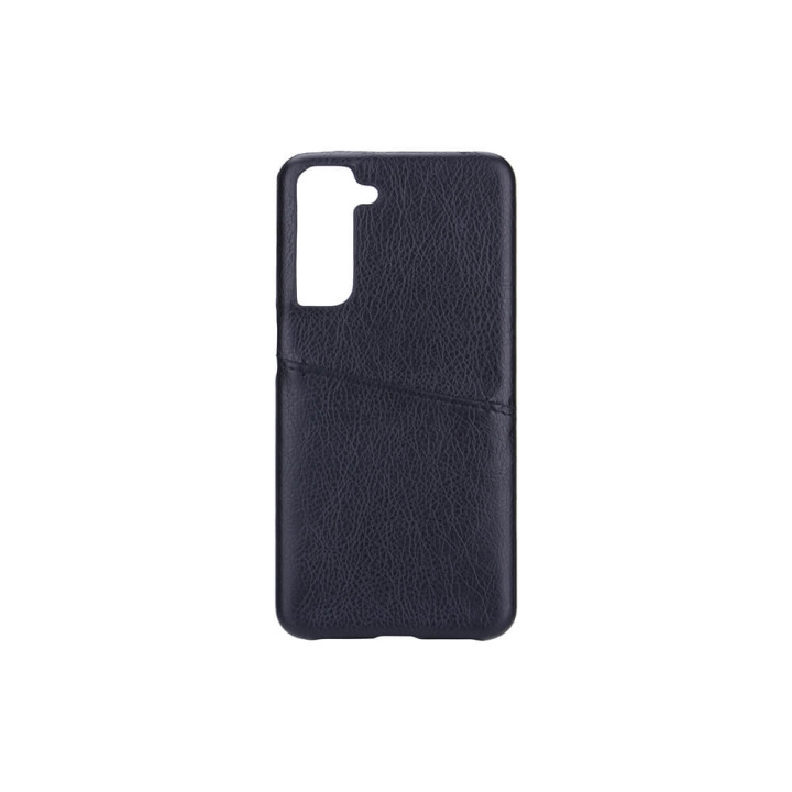 Onsala Mobilskal Svart med Kortfack Samsung S21 FE 5G i gruppen SMARTPHONE & SURFPLATTOR / Mobilskydd / Samsung hos TP E-commerce Nordic AB (C12174)
