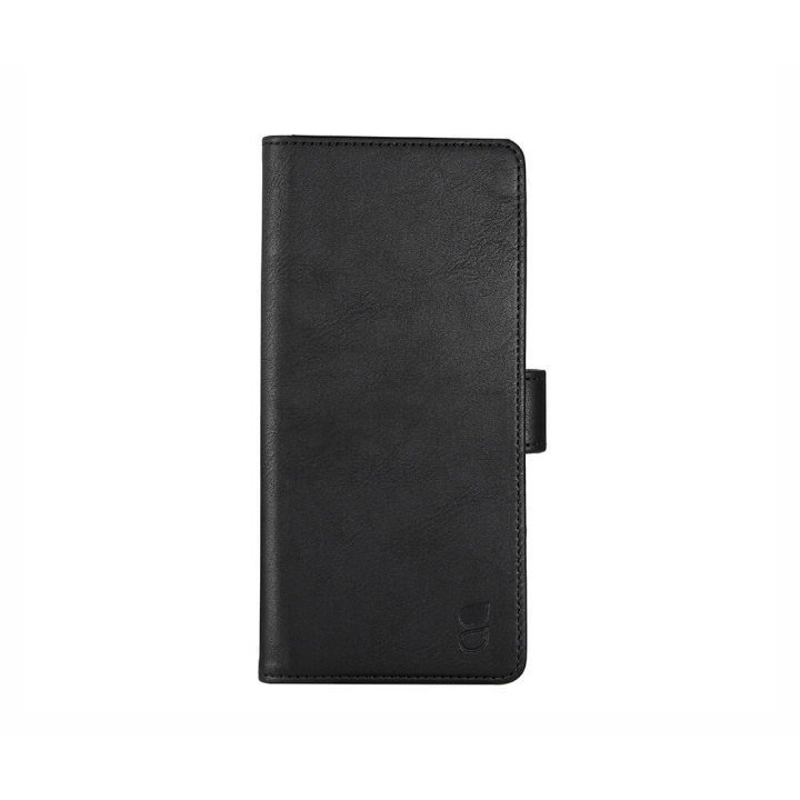 Gear Mobile Wallet Black Motorola Moto G22 i gruppen SMARTPHONE & SURFPLATTOR / Mobilskydd / Motorola hos TP E-commerce Nordic AB (C12193)