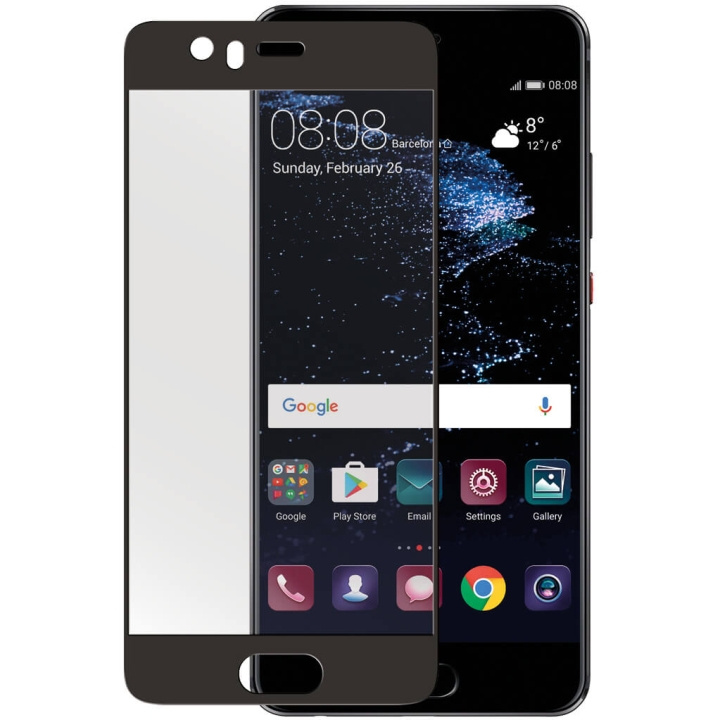 Gear Härdat Glas 3D Full Cover Svart Huawei P10 Plus i gruppen SMARTPHONE & SURFPLATTOR / Mobilskydd / Huawei/Honor hos TP E-commerce Nordic AB (C12394)
