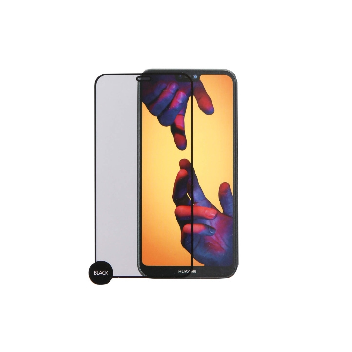 GEAR Härdat Glas 3D Full Cover Svart Huawei P30 2019 i gruppen SMARTPHONE & SURFPLATTOR / Mobilskydd / Huawei hos TP E-commerce Nordic AB (C12407)