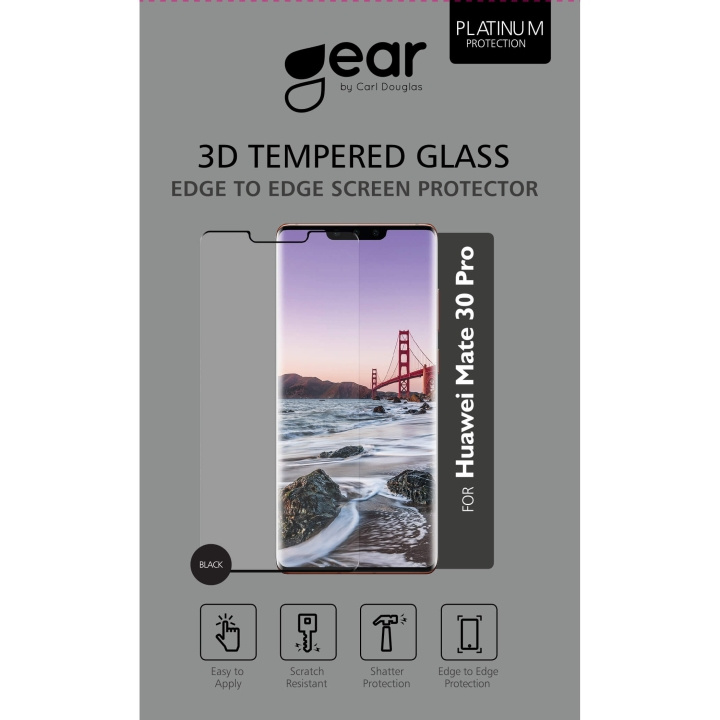 GEAR Härdat Glas 3D Full Cover Black Huawei Mate 30 Lite i gruppen SMARTPHONE & SURFPLATTOR / Mobilskydd / Huawei/Honor hos TP E-commerce Nordic AB (C12431)