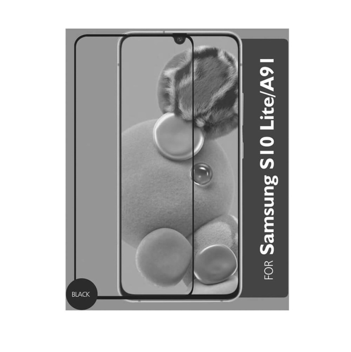 GEAR Härdat Glas 3D Full Cover Black Samsung S10 Lite i gruppen SMARTPHONE & SURFPLATTOR / Mobilskydd / Samsung hos TP E-commerce Nordic AB (C12437)