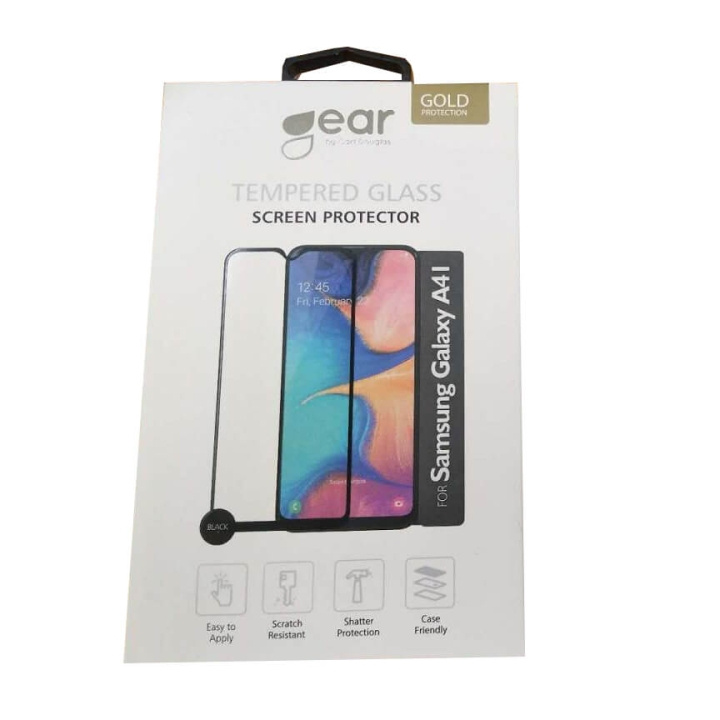 Gear Skärmskydd 2.5D Samsung A41 i gruppen SMARTPHONE & SURFPLATTOR / Mobilskydd / Samsung hos TP E-commerce Nordic AB (C12438)