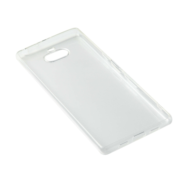 Gear Mobilskal TPU Transparent - Sony Xperia 10 i gruppen SMARTPHONE & SURFPLATTOR / Mobilskydd / Sony hos TP E-commerce Nordic AB (C12532)