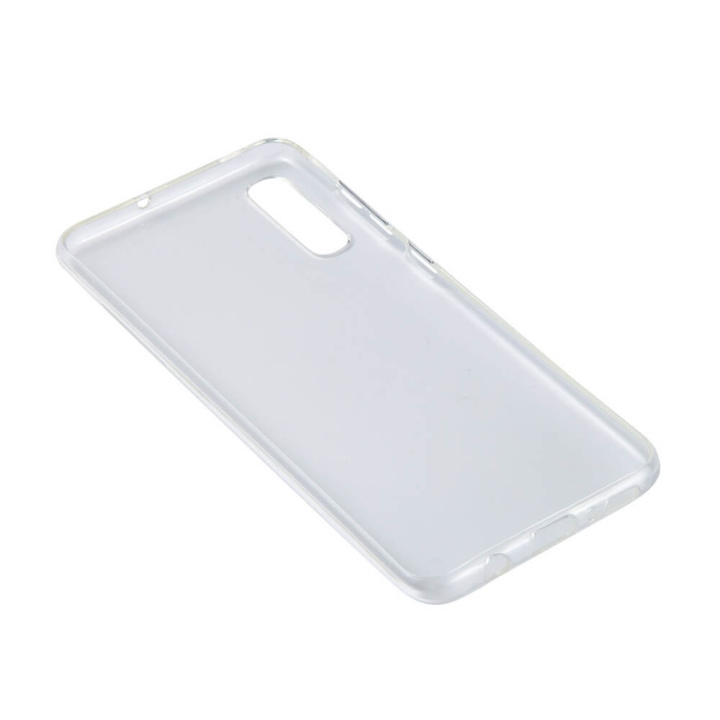 GEAR Mobilskal TPU Transparent - Samsung A70 i gruppen SMARTPHONE & SURFPLATTOR / Mobilskydd / Samsung hos TP E-commerce Nordic AB (C12536)