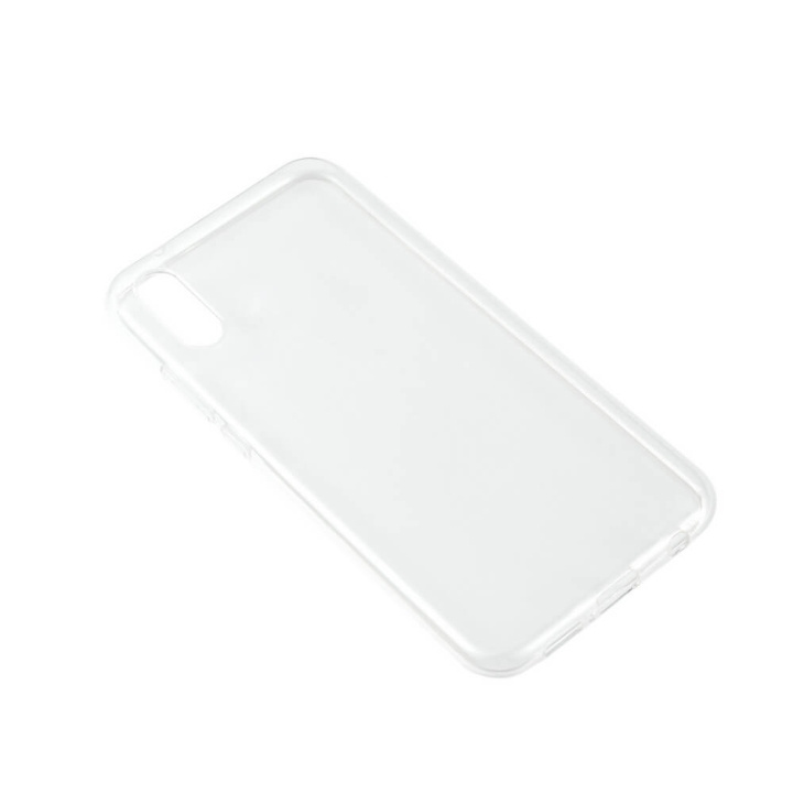 GEAR Mobilskal TPU Transparent - Huawei Y7 2019 i gruppen SMARTPHONE & SURFPLATTOR / Mobilskydd / Huawei hos TP E-commerce Nordic AB (C12539)