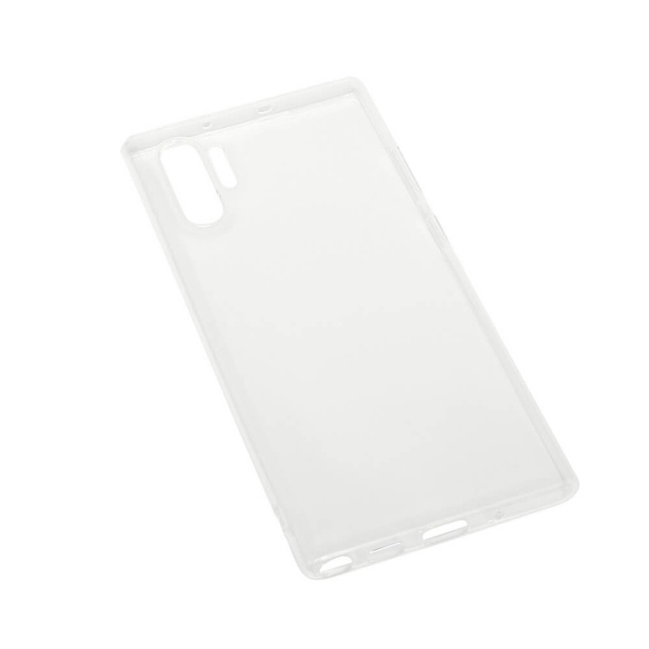 GEAR Mobilskal TPU Transparent - Samsung Note 10 Pro 2019 i gruppen SMARTPHONE & SURFPLATTOR / Mobilskydd / Samsung hos TP E-commerce Nordic AB (C12548)