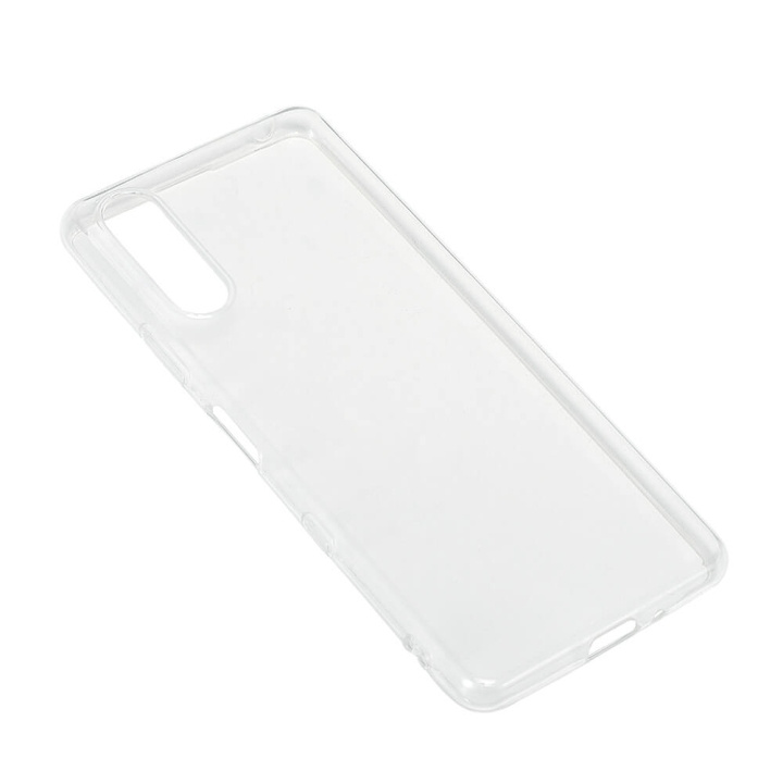 Gear Mobilskal TPU Transparent - Xperia 10 III i gruppen SMARTPHONE & SURFPLATTOR / Mobilskydd / Sony hos TP E-commerce Nordic AB (C12571)