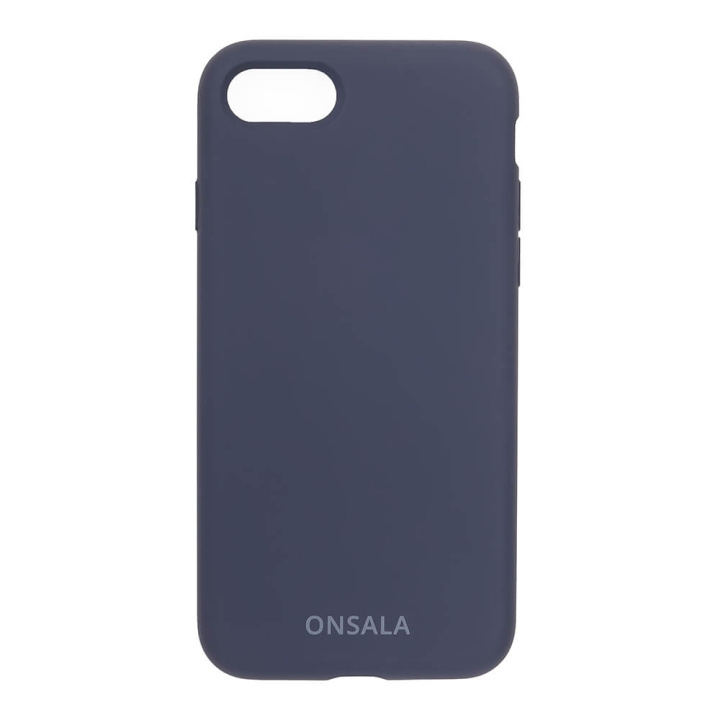 ONSALA Mobilskal Silikon Cobalt Blue - iPhone 6/7/8/SE i gruppen SMARTPHONE & SURFPLATTOR / Mobilskydd / Apple / iPhone 8 / Skal hos TP E-commerce Nordic AB (C12586)