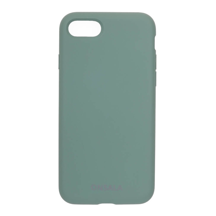 ONSALA Mobilskal Silikon Pine Green - iPhone 6/7/8/SE i gruppen SMARTPHONE & SURFPLATTOR / Mobilskydd / Apple / iPhone 8 / Skal hos TP E-commerce Nordic AB (C12588)