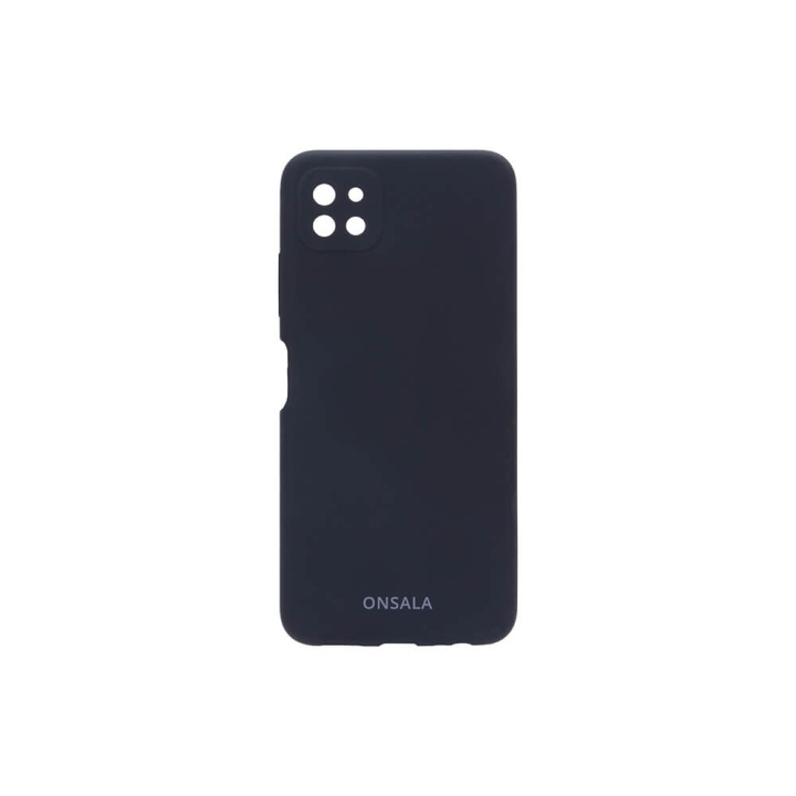 Onsala Mobilskal Silikon Black - Samsung A22 5G i gruppen SMARTPHONE & SURFPLATTOR / Mobilskydd / Samsung hos TP E-commerce Nordic AB (C12589)