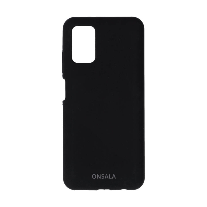 Onsala Mobilcover Silicone Black Samsung A03s i gruppen SMARTPHONE & SURFPLATTOR / Mobilskydd / Samsung hos TP E-commerce Nordic AB (C12593)