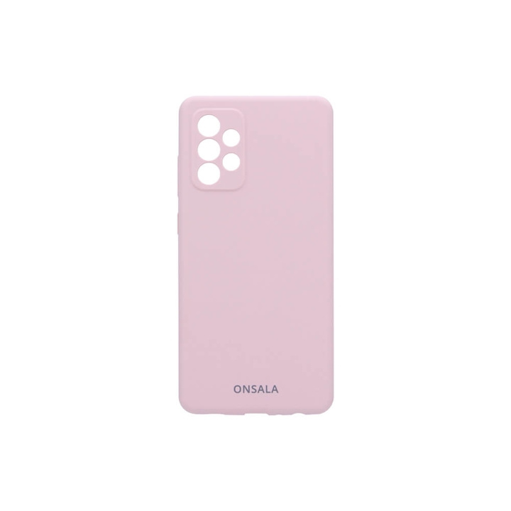 Onsala Mobilskal Silikon Sand Pink - Samsung A72 i gruppen SMARTPHONE & SURFPLATTOR / Mobilskydd / Samsung hos TP E-commerce Nordic AB (C12596)