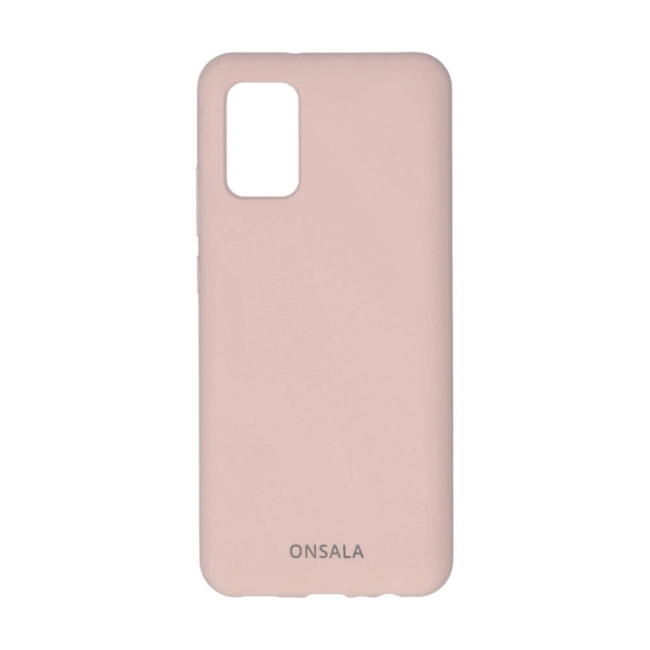 ONSALA Mobilskal Silikon Sand Pink - Samsung A02s i gruppen SMARTPHONE & SURFPLATTOR / Mobilskydd / Samsung hos TP E-commerce Nordic AB (C12597)