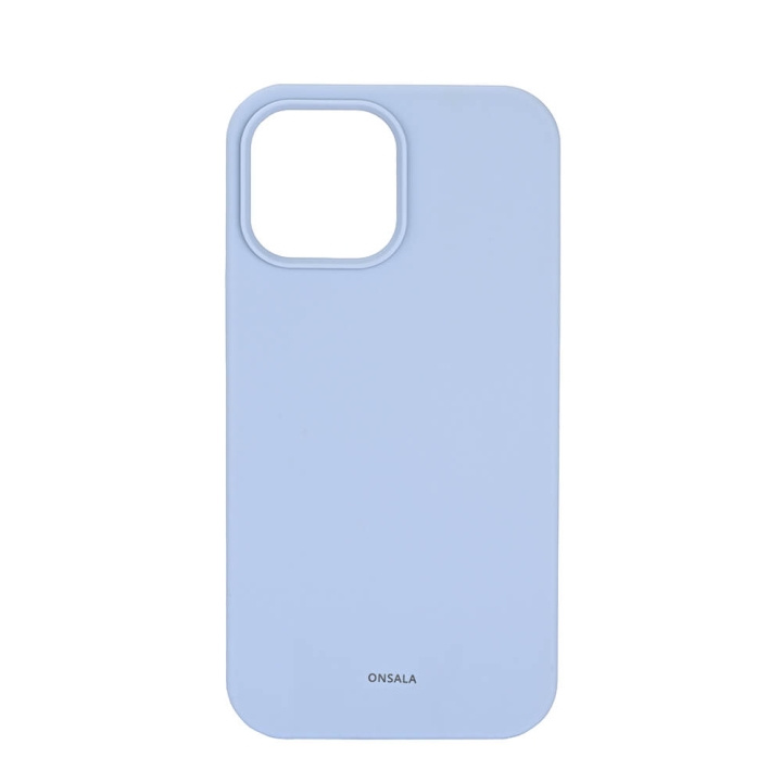 ONSALA Mobilskal Silikon Light Blue - iPhone 13 Pro Max i gruppen SMARTPHONE & SURFPLATTOR / Mobilskydd / Apple / iPhone 13 Pro Max / Skal hos TP E-commerce Nordic AB (C12608)