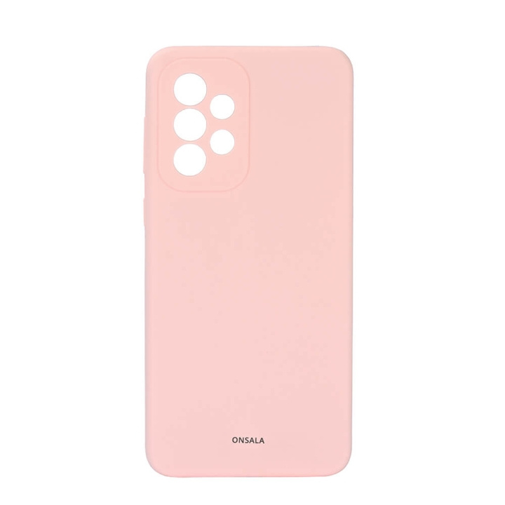 Onsala Mobilskal Silikon Chalk Pink - Samsung A33 i gruppen SMARTPHONE & SURFPLATTOR / Mobilskydd / Samsung hos TP E-commerce Nordic AB (C12613)