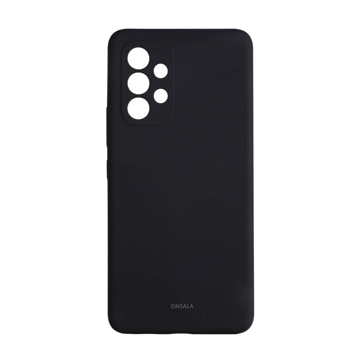 Onsala Mobilskal Silikon Black - Samsung A53 i gruppen SMARTPHONE & SURFPLATTOR / Mobilskydd / Samsung hos TP E-commerce Nordic AB (C12616)