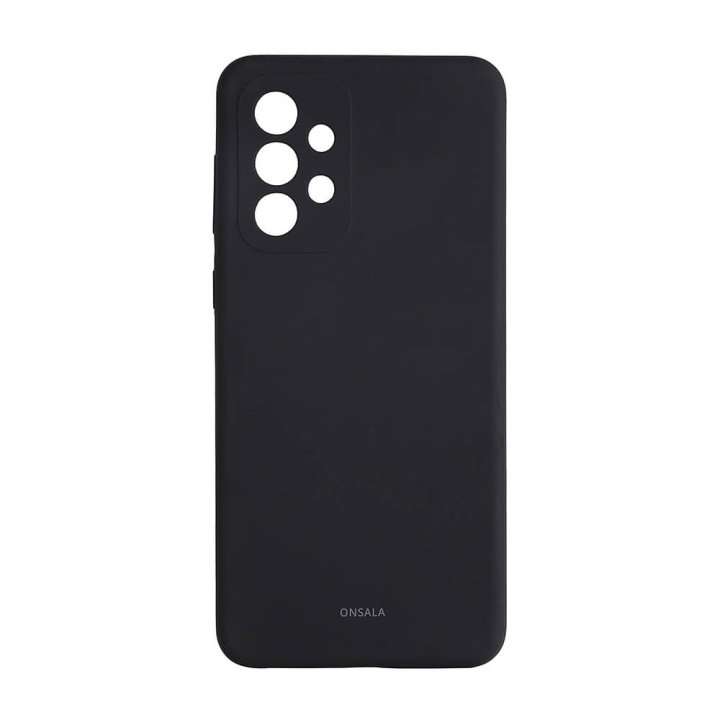 Onsala Mobilskal Silikon Black - Samsung A33 i gruppen SMARTPHONE & SURFPLATTOR / Mobilskydd / Samsung hos TP E-commerce Nordic AB (C12617)