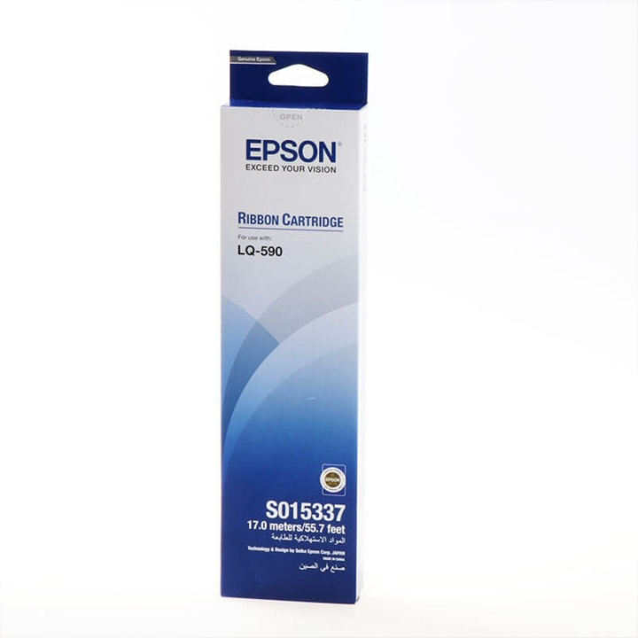Epson Färgband C13S015337 S015337 Svart i gruppen DATORER & KRINGUTRUSTNING / Skrivare & Tillbehör / Bläck & Toner / Bläckpatroner / Epson hos TP E-commerce Nordic AB (C12663)