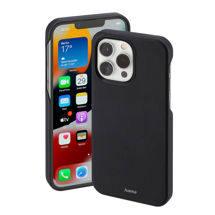 Hama Mobilskal MagLine Svart - iPhone 13 Pro i gruppen SMARTPHONE & SURFPLATTOR / Mobilskydd / Apple / iPhone 13 Pro / Skal hos TP E-commerce Nordic AB (C12718)