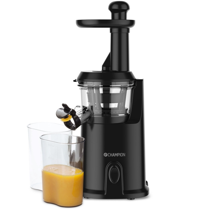 Champion Slowjuicer 1L 200W SJ510 Svart i gruppen HEM, HUSHÅLL & TRÄDGÅRD / Hushållsmaskiner / Vatten & Juice / Juicepressar hos TP E-commerce Nordic AB (C12719)