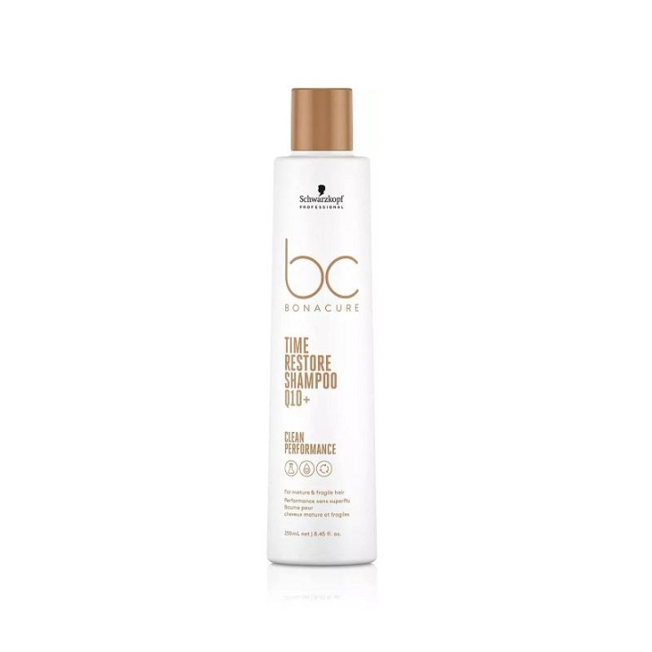 Schwarzkopf BC Time Restore Schampo 250ml i gruppen SKÖNHET & HÄLSA / Hår & Styling / Hårvårdsprodukter / Schampo hos TP E-commerce Nordic AB (C12836)