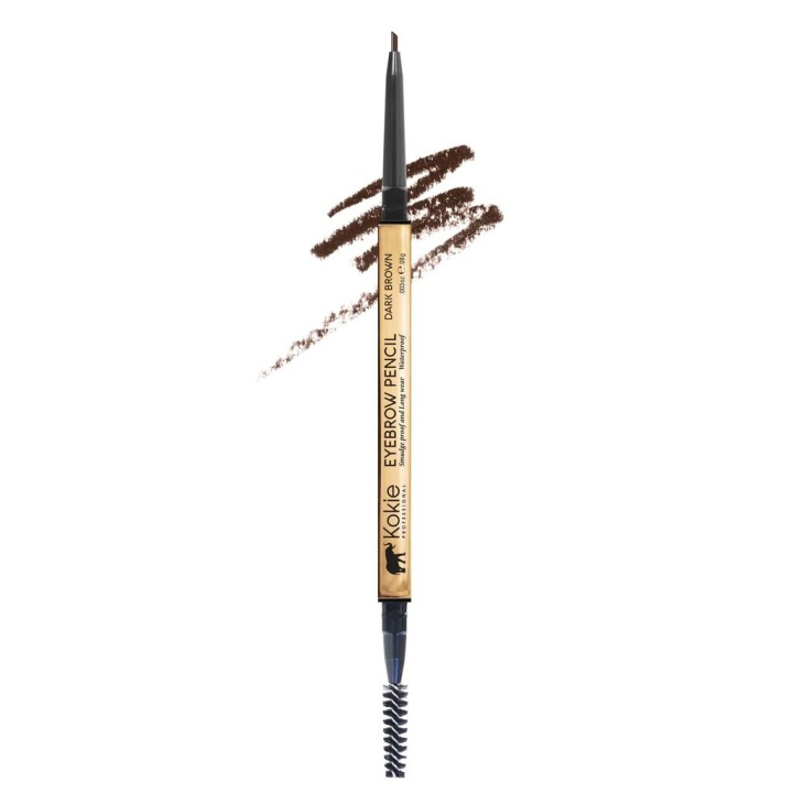 Kokie Cosmetics Kokie Micro-Fine Eyebrow Pencil Dark Brown i gruppen SKÖNHET & HÄLSA / Makeup / Ögon & Ögonbryn / Ögonbrynspenna hos TP E-commerce Nordic AB (C12869)