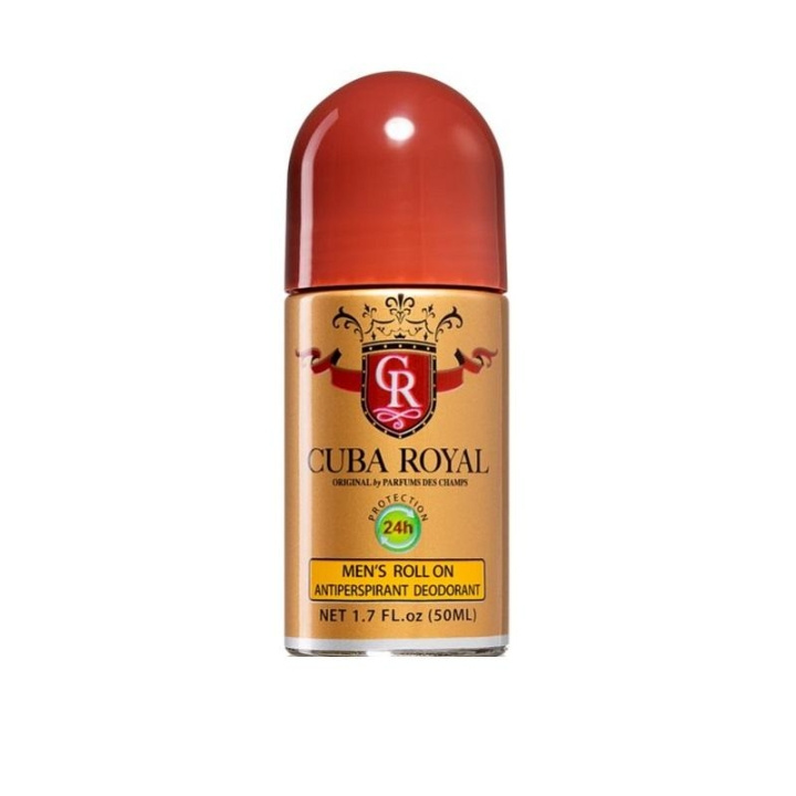 Cuba Paris Cuba Royal Antiperspirant Deo Roll-On 50ml i gruppen SKÖNHET & HÄLSA / Doft & Parfym / Deodorant / Deo för honom hos TP E-commerce Nordic AB (C12879)