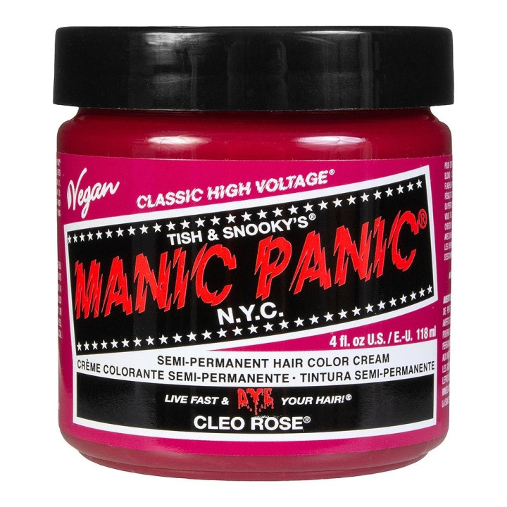 Manic Panic Classic Cream Cleo Rose 118ml i gruppen SKÖNHET & HÄLSA / Hår & Styling / Hårvårdsprodukter / Hårfärg / Hårfärg & Färgbomb hos TP E-commerce Nordic AB (C12909)