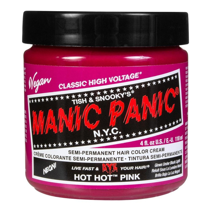 Manic Panic Classic Cream Hot Hot Pink i gruppen SKÖNHET & HÄLSA / Hår & Styling / Hårvårdsprodukter / Hårfärg / Hårfärg & Färgbomb hos TP E-commerce Nordic AB (C12912)