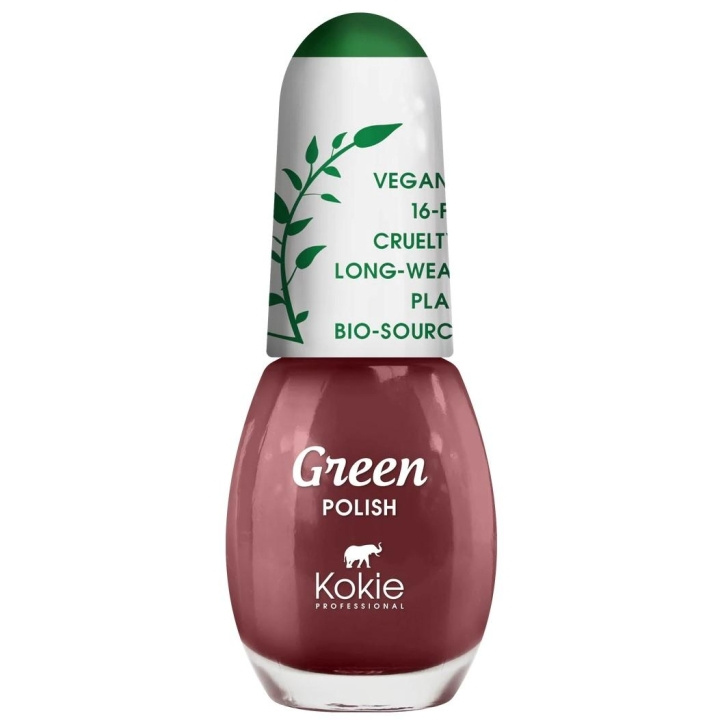 Kokie Cosmetics Kokie Green Nail Polish - Wild Rose i gruppen SKÖNHET & HÄLSA / Manikyr/Pedikyr / Nagellack hos TP E-commerce Nordic AB (C12923)