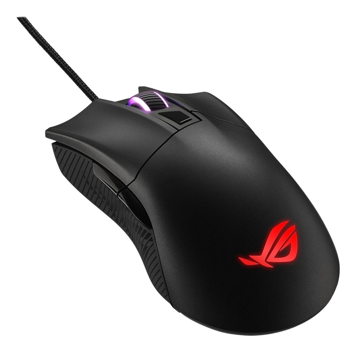 asus ROG Gladius II Core mouse righthanded optical wired USB i gruppen DATORER & KRINGUTRUSTNING / Gaming / Möss hos TP E-commerce Nordic AB (C12965)